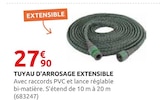 Tuyau d'arrosage extensible - Rural Master à Orléans Tuyau d'arrosage extensible en promo chez Rural Master Orléans à 27,90 €