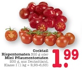 Aktuelle Tomaten Angebote bei E center in Heidelberg Aktuelles Cocktail Rispentomaten Angebot bei E center in Heidelberg ab 1,99 €
