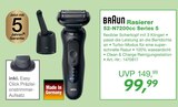 Rasierer 52-N7200cc Series 5 Angebote von BRAUN bei EP: Kassel für 99,99 €