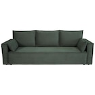 XXXLutz Möbelhäuser - SCHLAFSOFA Cord Dunkelgrün inkl. Zierkissen, Schlaffunktion Angebot im Prospekt SCHLAFSOFA Cord Dunkelgrün inkl. Zierkissen, Schlaffunktion bei XXXLutz Möbelhäuser im Prospekt "" für 449,00 €