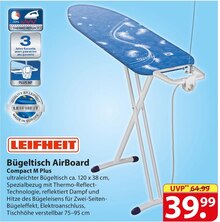 LEIFHEIT Bügeltisch AirBoard Compact M Plus bei famila Nordost in Elmshorn LEIFHEIT Bügeltisch AirBoard Compact M Plus im Angebot bei famila Nordost Elmshorn für 39,99 €