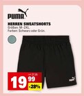 Aktuelles Herren Sweatshorts Schwarz Angebot bei Marktkauf in Ulm ab 19,99 €