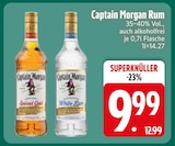 Rum von Captain Morgan im aktuellen EDEKA Prospekt für 9,99 €