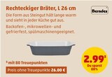 Aktuelle Braten Angebote bei Penny in Cottbus Aktuelles Rechteckiger Bräter, L 26 cm Angebot bei Penny in Cottbus ab 2,99 €