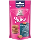 Vitakraft® Cat Yums® + Lachs & Omega 3 40 g Angebote von Vitakraft bei Zookauf Monheim für 1,29 €