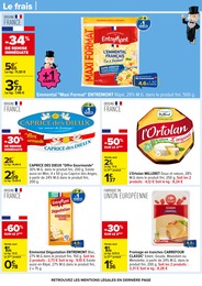 Offre Emmental dans le catalogue Carrefour du moment à la page 48