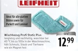 Wischbezug Profi Static Plus Angebote von LEIFHEIT bei E center Nürtingen für 12,99 €