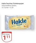Feuchtes Toilettenpapier Angebote von Hakle bei GLOBUS Herne für 1,11 €