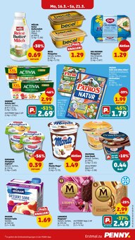 Joghurt im aktuellen Penny Prospekt (Lübeck) Joghurt im Penny Prospekt "Wer günstig will, muss Penny." mit 49 Seiten (Lübeck)