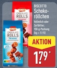 Schokoröllchen Vollmilch von Biscotto im aktuellen ALDI Nord Prospekt