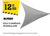 Voile d'ombrage triangulaire à Tout Faire dans Saint-Pompont