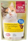 dm-drogerie markt Zwenkau - Katzenleckerli Knabbertaschen reich an Geflügel mit Käse Angebot im Prospekt Katzenleckerli Knabbertaschen reich an Geflügel mit Käse bei dm-drogerie markt im Zwenkau Prospekt für 0,95 €
