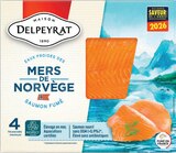 Saumon fumé norvège - DELPEYRAT en promo chez Intermarché Express Nice à 3,96 €