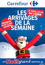 Catalogue Carrefour "LES ARRIVAGES DE LA SEMAINE" à Ploemeur et alentours, 1 page, 02/12/2024 - 31/12/2024