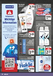 Nivea im EDEKA Prospekt in Lingen Aktueller EDEKA Prospekt mit Nivea, "Aktuelle Angebote", Seite 20