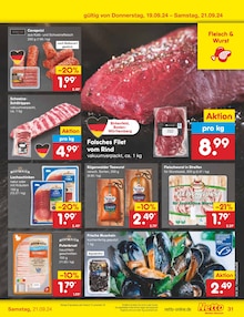 Hackfleisch im Netto Marken-Discount Prospekt "Aktuelle Angebote" mit 57 Seiten (Pforzheim)