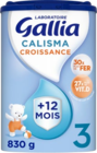 Lait poudre croissance - Gallia 3 Calisma en promo chez Lidl Le Havre à 4,40 €