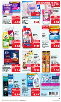 Vollwaschmittel im Kaufland Prospekt "Hier bin ich richtig" mit 75 Seiten (Nürnberg)