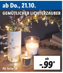 GEMÜTLICHER LICHTERZAUBER Angebot in Gutenstetten im aktuellen Prospekt bei Lidl in Gutenstetten