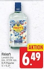 London Dry Gin von Finley's für 6,49 € bei E center im Angebot London Dry Gin von Finley's im aktuellen E center Prospekt