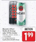 Vodka & Energy Oder 9 Mile Vodka von Bacardi oder Effect für 1,99 € bei E center im Angebot Vodka & Energy Oder 9 Mile Vodka von Bacardi oder Effect im aktuellen E center Prospekt