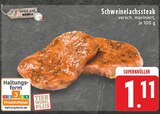 Schweinelachssteak bei EDEKA im Prospekt "" für 1,11 €
