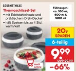 Thermoschüssel-Set von GOURMETMAXX im aktuellen Netto Marken-Discount Prospekt