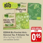 Fenchel-Anis-Kümmel Tee oder 9-Kräuter Tee bei EDEKA im Prospekt "" für 0,95 €