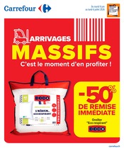 Lit en promo dans le catalogue Carrefour à la page 1