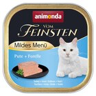 Animonda Cat Vom Feinsten Mildes Menue Pute & Forelle 100 g Angebote von Animonda bei Zookauf Voerde für 0,79 €