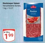 GLOBUS Broderstorf - Salami Angebot im Prospekt Salami bei GLOBUS im Broderstorf Prospekt für 1,99 €
