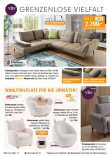 Sitzmöbel im Opti-Wohnwelt Prospekt "Für Zuhause-Liebhaber" mit 64 Seiten (Bremen)