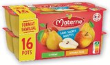 Dessert fruitier sans sucres ajoutes format familial - MATERNE - Super U à Valence Dessert fruitier sans sucres ajoutes format familial - MATERNE en promo chez Super U Valence à 4,33 €