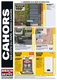 Catalogue Brico Dépôt "CAHORS" à Cahors et alentours, 4 pages, 12/04/2024 - 25/04/2024