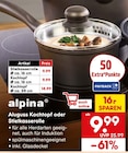 Stielkasserolle Angebote von alpina bei Netto Marken-Discount Pforzheim für 9,99 €