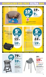 Chaise Angebote im Prospekt "QUINZAINE DES PRIX ULTRA BAS" von Hyper U auf Seite 13