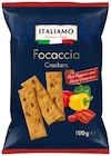 Focaccia Crackers - ITALIAMO en promo à 0,99 € chez Lidl Focaccia Crackers - ITALIAMO dans le catalogue Lidl