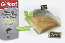 Pavés de saumon rose du pacifique sauvage crus surgelés - Géant Casino à Nantes Pavés de saumon rose du pacifique sauvage crus surgelés en promo chez Géant Casino Nantes à 3,95 €