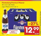 Premium Pilsener Angebote von Fürstenberg bei Netto Marken-Discount Überlingen für 12,99 €