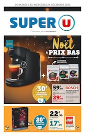 Prospectus Supermarchés Super U en cours à La Guerche-de-Bretagne et alentours, "Super U", 36 pages, 02/12/2025 - 24/12/2025 Catalogue Supermarchés Super U en cours à La Guerche-de-Bretagne et alentours, "Super U", 36 pages, 02/12/2025 - 24/12/2025