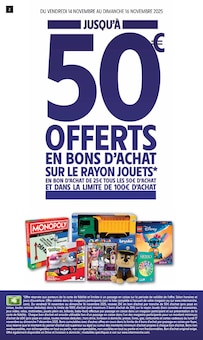 Prospectus Intermarché Express à Vincennes, "-50% DE REMISE IMMÉDIATE SUR LE 2ÈME", 16 pages de promos valables du 13/11/2025 au 23/11/2025