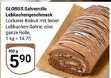 Sahnerolle Lebkuchengeschmack im Angebot bei GLOBUS in Bruchsal Sahnerolle Lebkuchengeschmack Angebote von Globus bei GLOBUS Bruchsal für 5,90 €