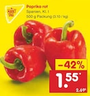 Paprika rot Angebote bei Netto Marken-Discount Neubrandenburg für 1,55 €