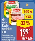 Saftschinken XXL von Herta für 1,99 € bei ALDI Nord im Angebot Saftschinken XXL von Herta im aktuellen ALDI Nord Prospekt