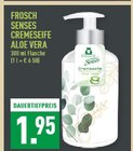 Senses Cremeseife Aloe Vera im Angebot bei Marktkauf in Detmold Senses Cremeseife Aloe Vera Angebote von Frosch bei Marktkauf Detmold für 1,95 €