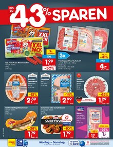 Wurst im Netto Marken-Discount Prospekt "Aktuelle Angebote" mit 70 Seiten (Recklinghausen)
