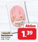 Aktuelle Paprika Angebote bei Markant Nordwest in Osnabrück Aktuelles Paprikalyoner Angebot bei Markant Nordwest in Osnabrück ab 1,39 €