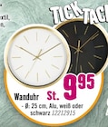 Wanduhr Angebote bei Hornbach Weinheim für 9,95 €