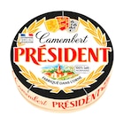 Camembert - PRÉSIDENT en promo chez Carrefour Lyon à 1,96 €