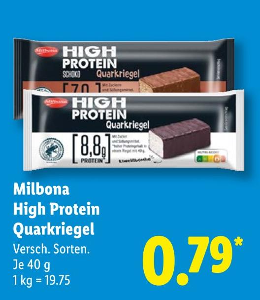 High Protein Quarkriegel